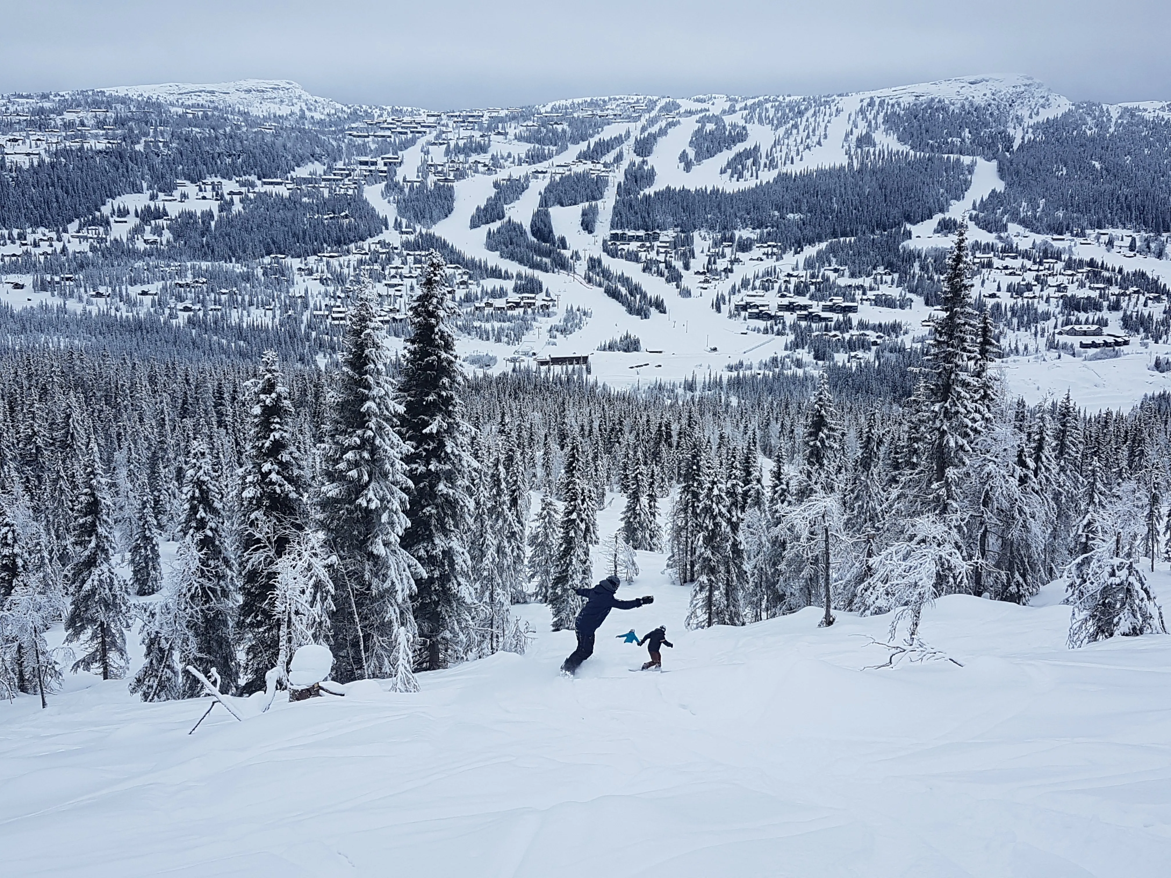 Her blir det til vinteren 20/21 åpnet et helt nytt frikjøringsområde i Kvitfjell.