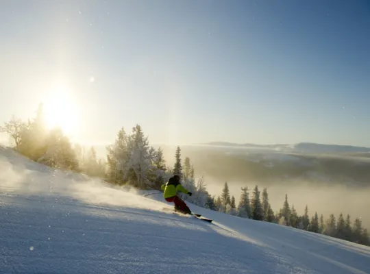 skikjøring i Kvitfjell